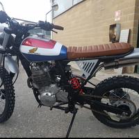 Honda dominator scrambler