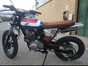Honda dominator scrambler