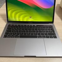 MacBook Pro touch bar 13 2018