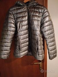 Piumino donna con cappuccio firmato Guru, tg. M.