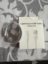 Cavo per cellulari iPhone usb - Lightning 1 metro