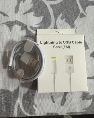 Cavo per cellulari iPhone usb - Lightning 1 metro