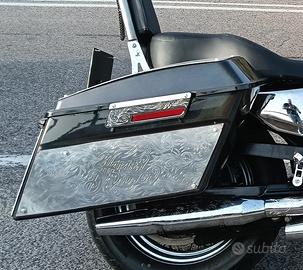 borse rigide Harley Davidson incise