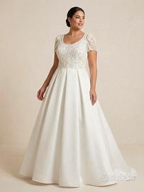 abito sposa taglia 48