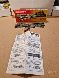 Fleischmann H0 Doppio Incrocio Elettrico 6166 TOP 