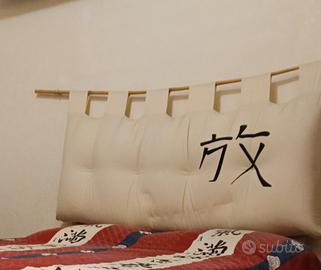 testiera letto giapponese della Cinius