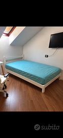 Letto 1 piazza e mezza 140x190 compreso materasso