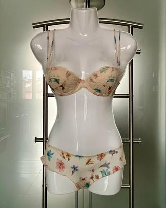 Completo intimo in tulle e pizzo tg 2 Intimissimi