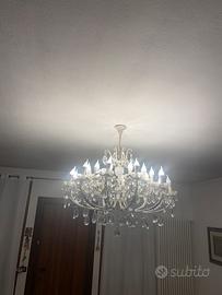 Lampadario in cristallo