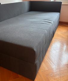 Divano letto singolo  IKEA BYGGET con contenitore