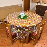 Tavolo rotondo allungabile