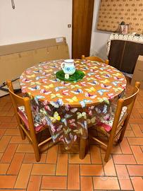 Tavolo rotondo allungabile