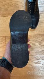 Scarpe in pelle e borchie da Donna