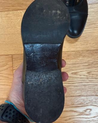 Scarpe in pelle e borchie da Donna