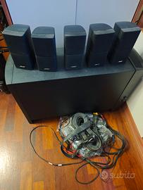 Impianto home theater 5.1 Bose 