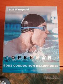 cuffie ipx8 waterproof open ear