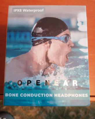 cuffie ipx8 waterproof open ear