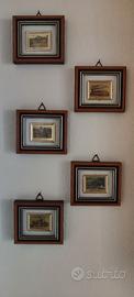 Quadretti piccoli in legno