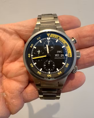 IWC aquatimer titanio crono