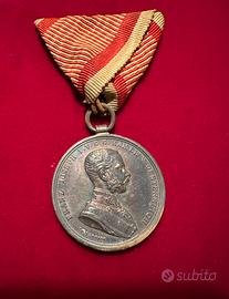 Medaglia al valore, argenti, Francesco Giuseppe