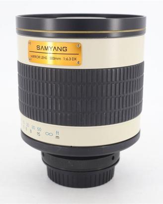 Obiettivo Samyang 500 mm F6,3