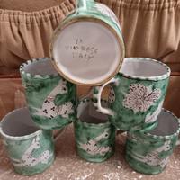 Tazze in ceramica Vim Rese Italy Vietri 6 PZ