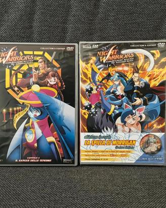night warriors dark stalker'S dvd box shin vision