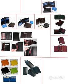 Portafogli in pelle uomo; Porta iphone