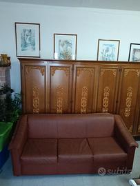 divano ecopelle 3 posti(no letto)