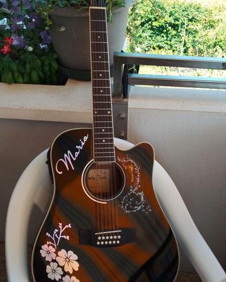  Chitarra 12 corde Harley Benton elettrificata