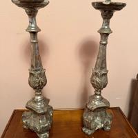 Candelieri lignei antichi