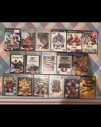 PlayStation 2 slim + 24 giochi ps2 + controller 