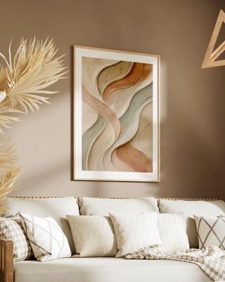 Poster 30x40 con cornice: Terra in Movimento