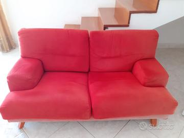 Divano Pelle Alcantara 2 + 3