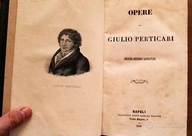 1856 OPERE DI GIULIO PERTICARI