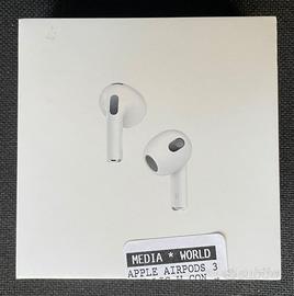 Apple AirPods 3 con ricarica lightning originali