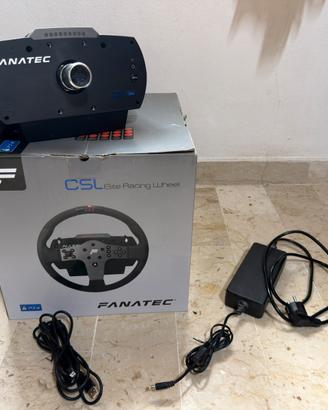 Fanatec CSL Elite Wheel Base licenza ps4/5 e Pc