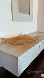 vassoio centrotavola in vetro