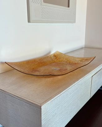 vassoio centrotavola in vetro