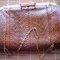 Borsa di Pitone Anni''60.Tracolla