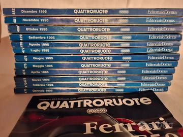Quattroruote 12 numeri anno 1995 e 1996