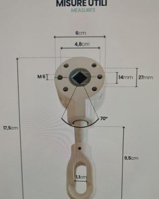 Argano per tende da sole