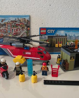Set lego city 60108 Pompieri unità di Risposta