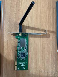 Scheda di rete WIFI Realtek 8185L PCI per computer