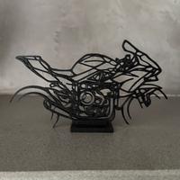 Moto stilizzate stampate in 3D
