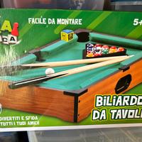 Biliardo da tavolo