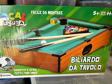 Biliardo da tavolo