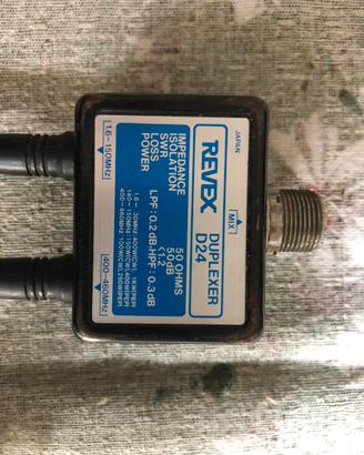 REVEX DUPLEXER D 24 + ANTENNA COMET CHL-21J