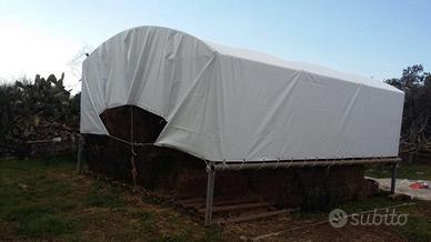 Per coprire o ricovero teloni usati in pvc