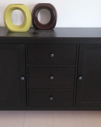soggiorno Ikea hemnes marrone